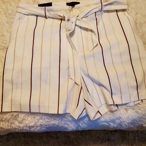 Banana Republic striped shorts NWT Size 16